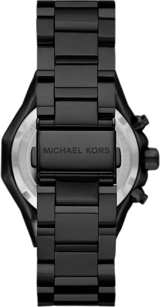 Michael Kors Oversized Raquel Pavé Black-Tone Watch - MK4692
