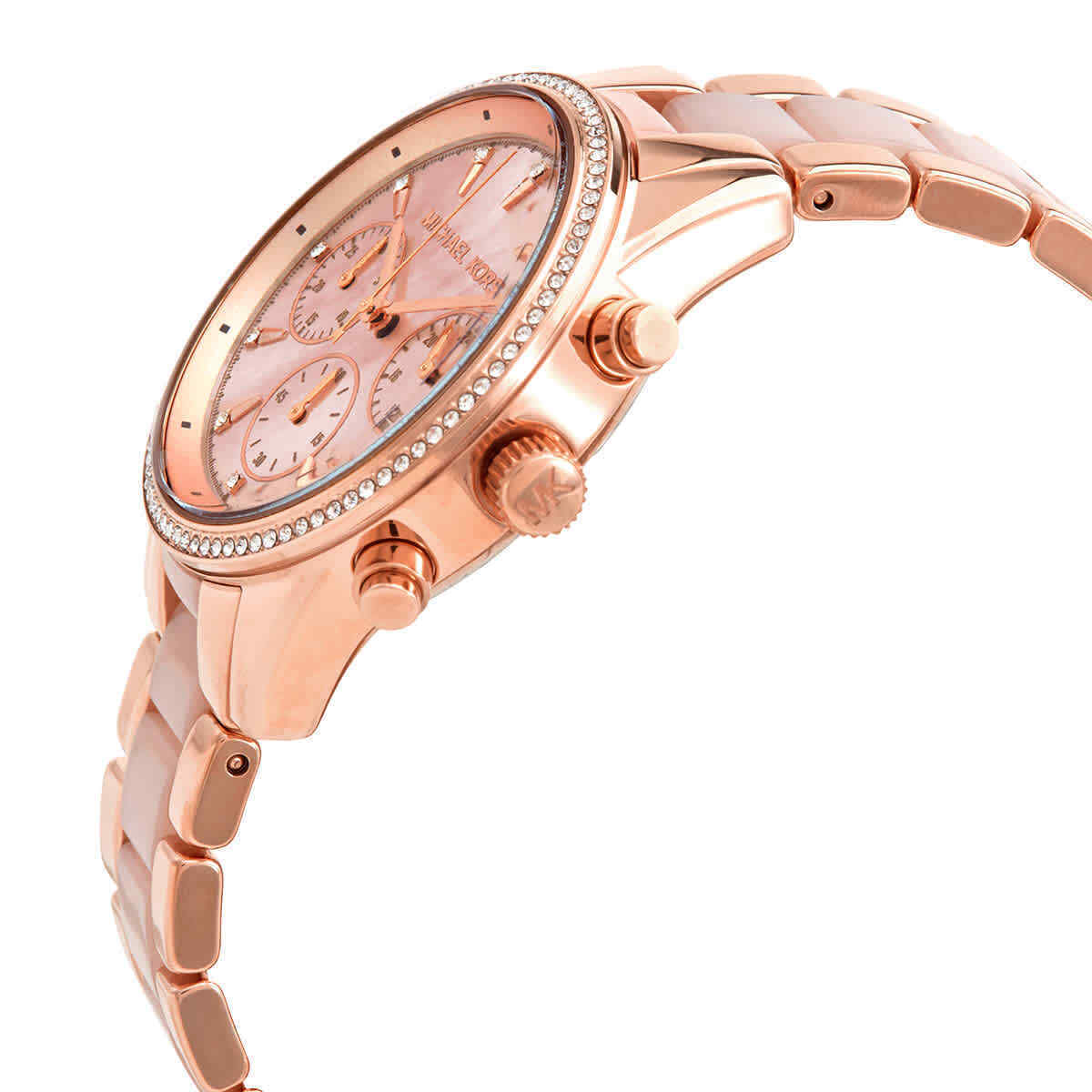 Michael Kors Ritz Chronograph Quartz Crystal Ladies Watch MK6769 - Watch