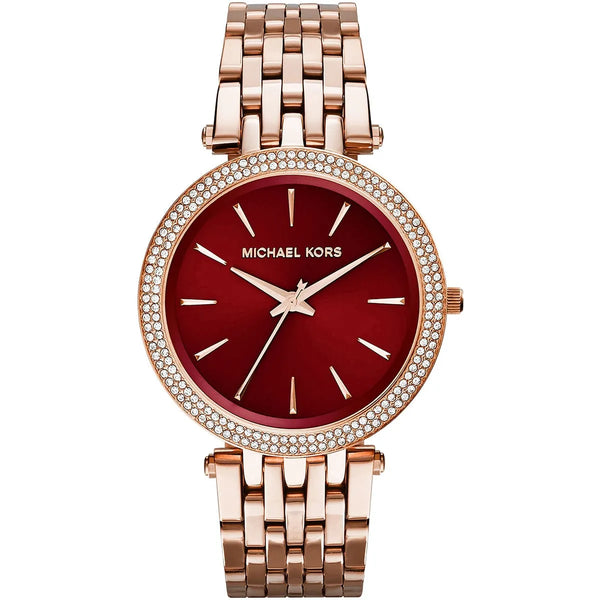 Michael Kors Rose Gold Ladies Watch - MK3378 MK3378 - Image 1
