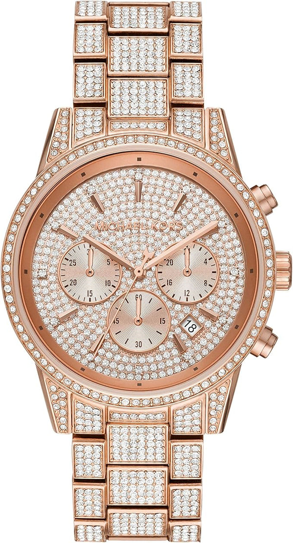 Michael Kors Rose Gold Ladies Watch - MK6748 MK6748 - Image 1