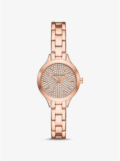 Michael Kors Rose Gold Ladies Watch - MKO1087 MKO1087 - Image 1