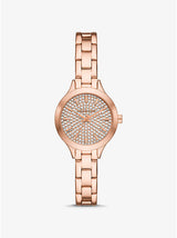 Michael Kors Rose Gold Ladies Watch - MKO1087 MKO1087 - Image 1