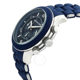 Michael Kors Runway Chronograph Quartz Blue Dial Unisex Watch MK9077 - The Watches Men & Co #2