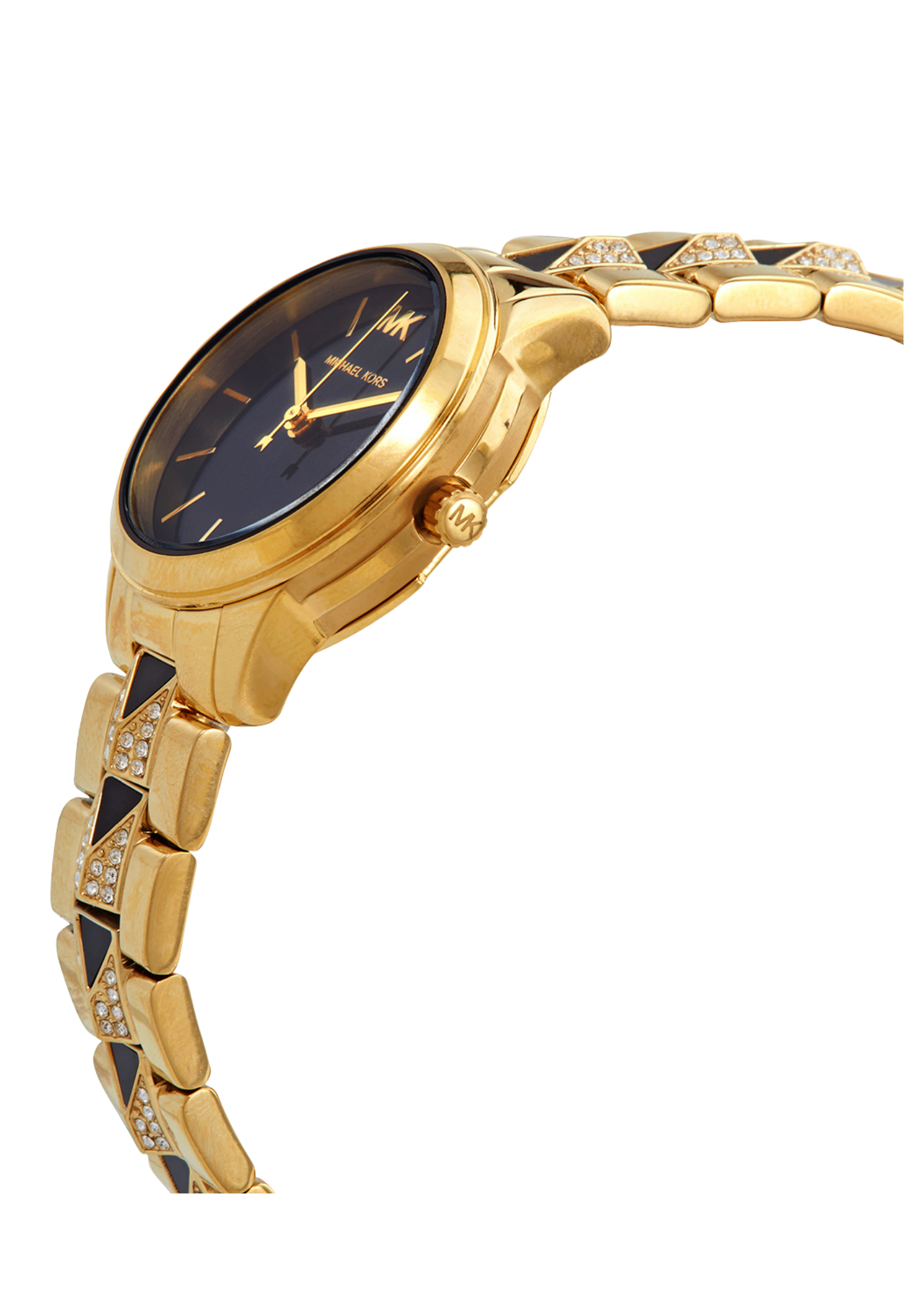 Michael Kors Runway Mercer Quartz Black Dial Ladies Watch MK6672 - Watch