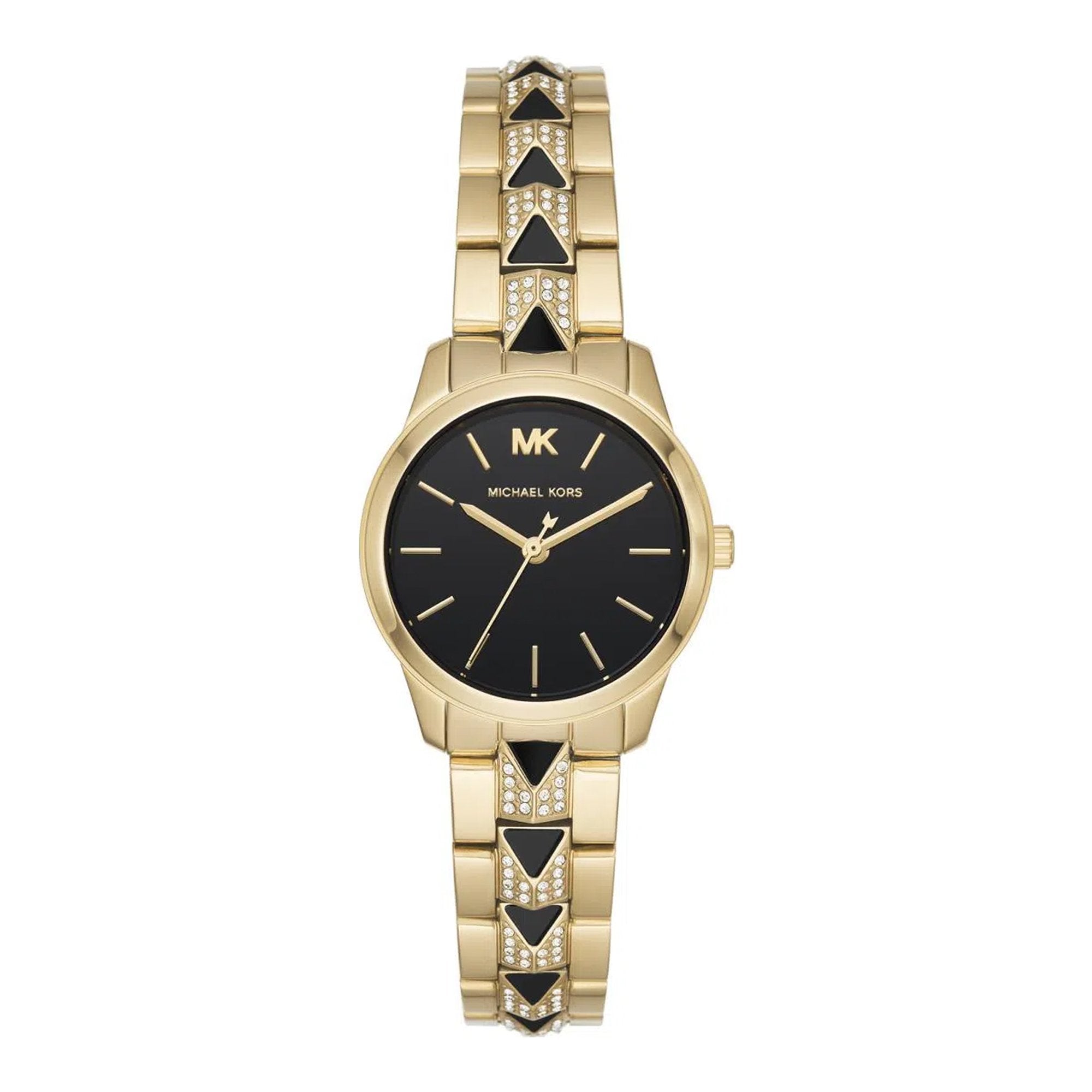 Michael Kors Runway Mercer Quartz Black Dial Ladies Watch MK6672 - Watch