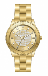 Michael Kors Runway Quartz Gold Dial Ladies Watch MK6911 - Watch