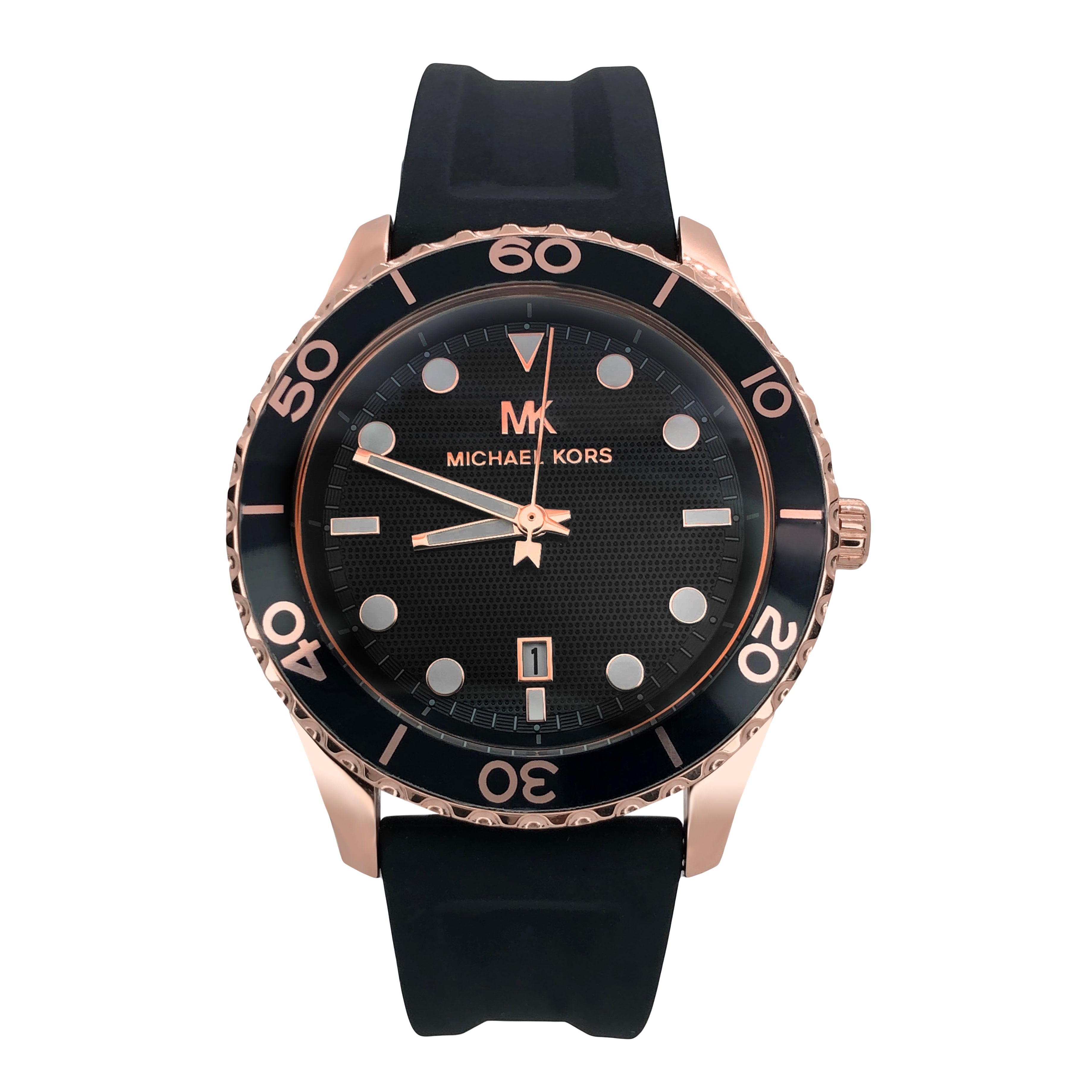 Michael Kors Runway Silicon Strap Women’s Watch MK6852 - Watch