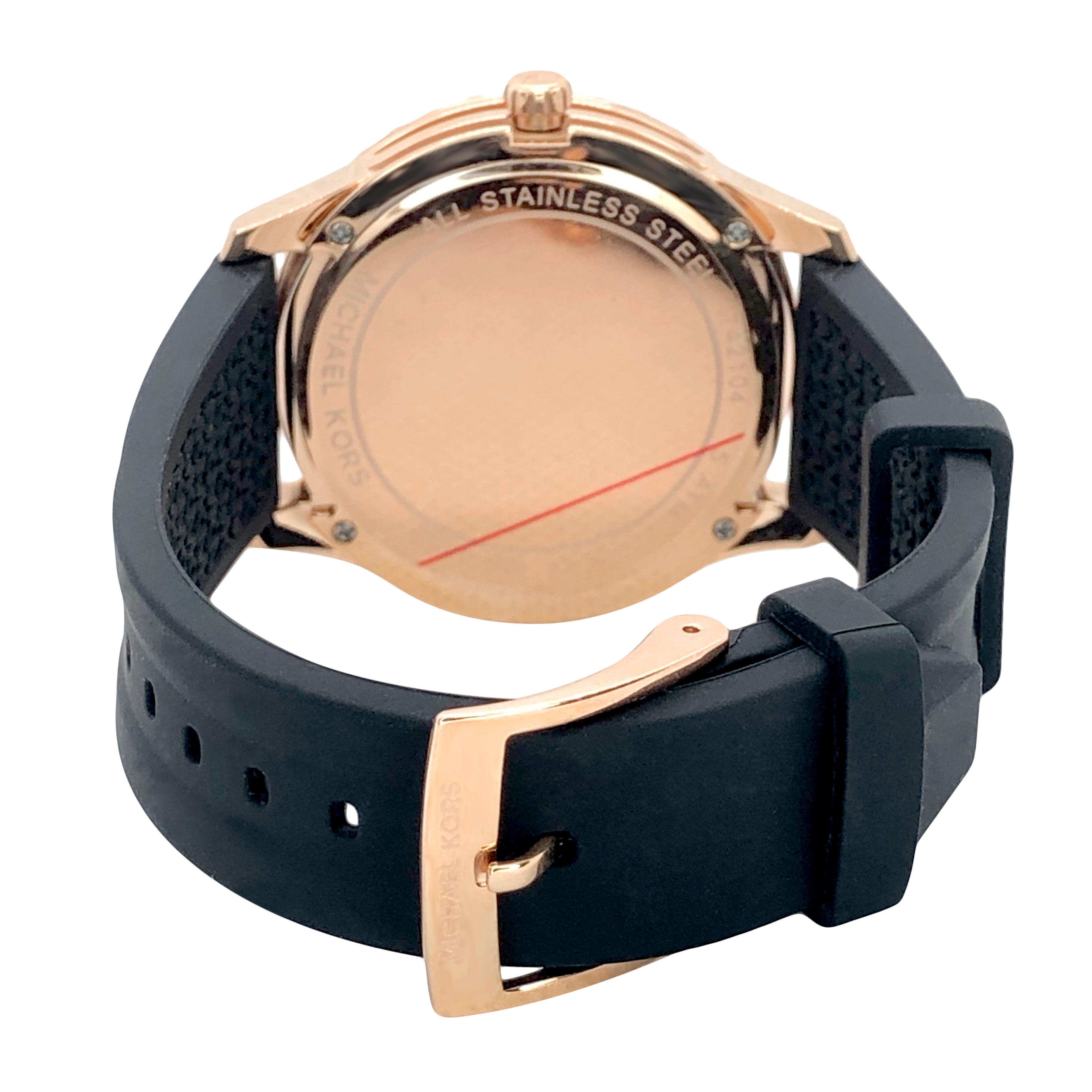 Michael Kors Runway Silicon Strap Women’s Watch MK6852 - Watch