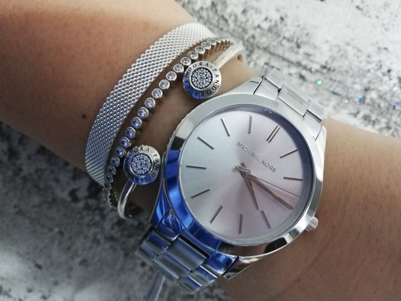 Michael Kors Runway Silver Dial Ladies Watch MK3178 - Watch