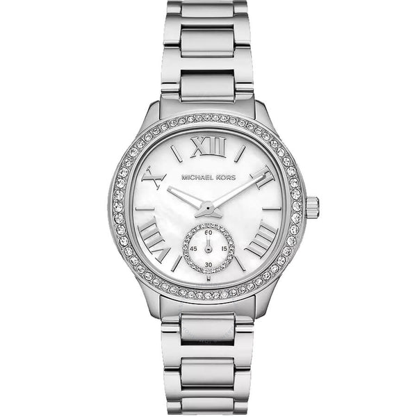 Michael Kors Sage Quartz White Dial Ladies Watch MK4807 - The Watches Men & Co