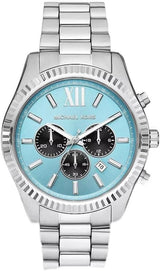 Michael Kors Silver Men's Watch - MK9165 MK9165 - Image 1
