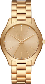 Michael Kors Slim Runway All Gold Women's Watch  MK4501 - The Watches Men & CO