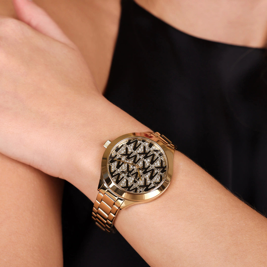 Michael Kors Slim Runway Aspyn Gold Watch - MK4659