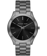 Michael Kors Slim Runway Three-Hand Gunmetal Stainless Steel Watch - MK1044 - Women’s Watches