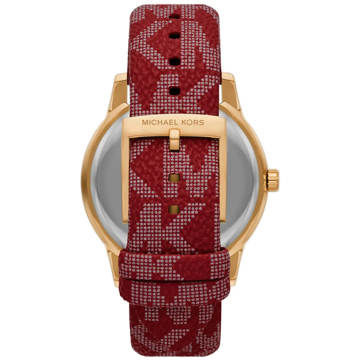 Michael Kors Tibby Multifunction Red Logo Strap Women's Watch - MK2975