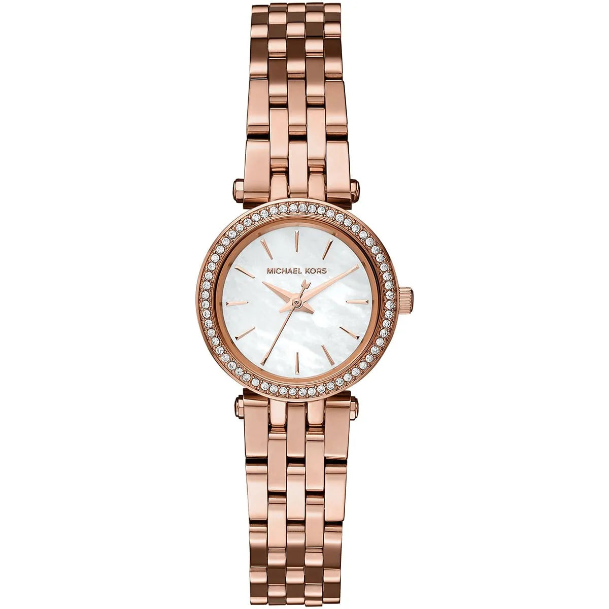 Michael Kors Darci White MOP Dial Rose-gold Women's Watch - MK3832