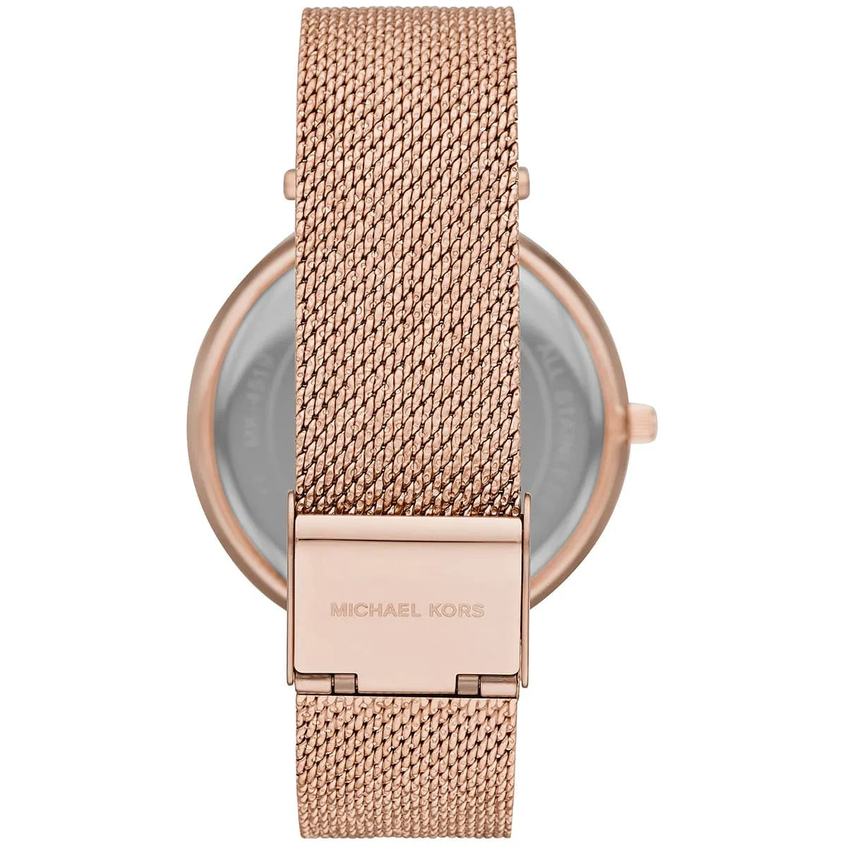 Michael Kors Darci White MOP Dial Rose-gold Mesh Women's Watch - MK4519