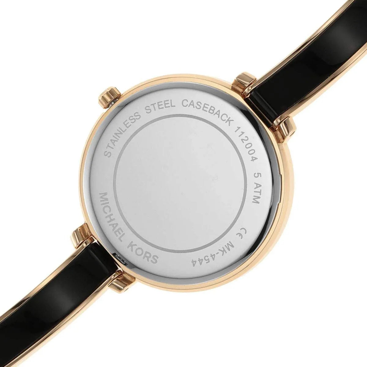 Michael Kors Jaryn Gold with Pavé Dial Two-tone Slim Bangle Women's Watch - MK4544