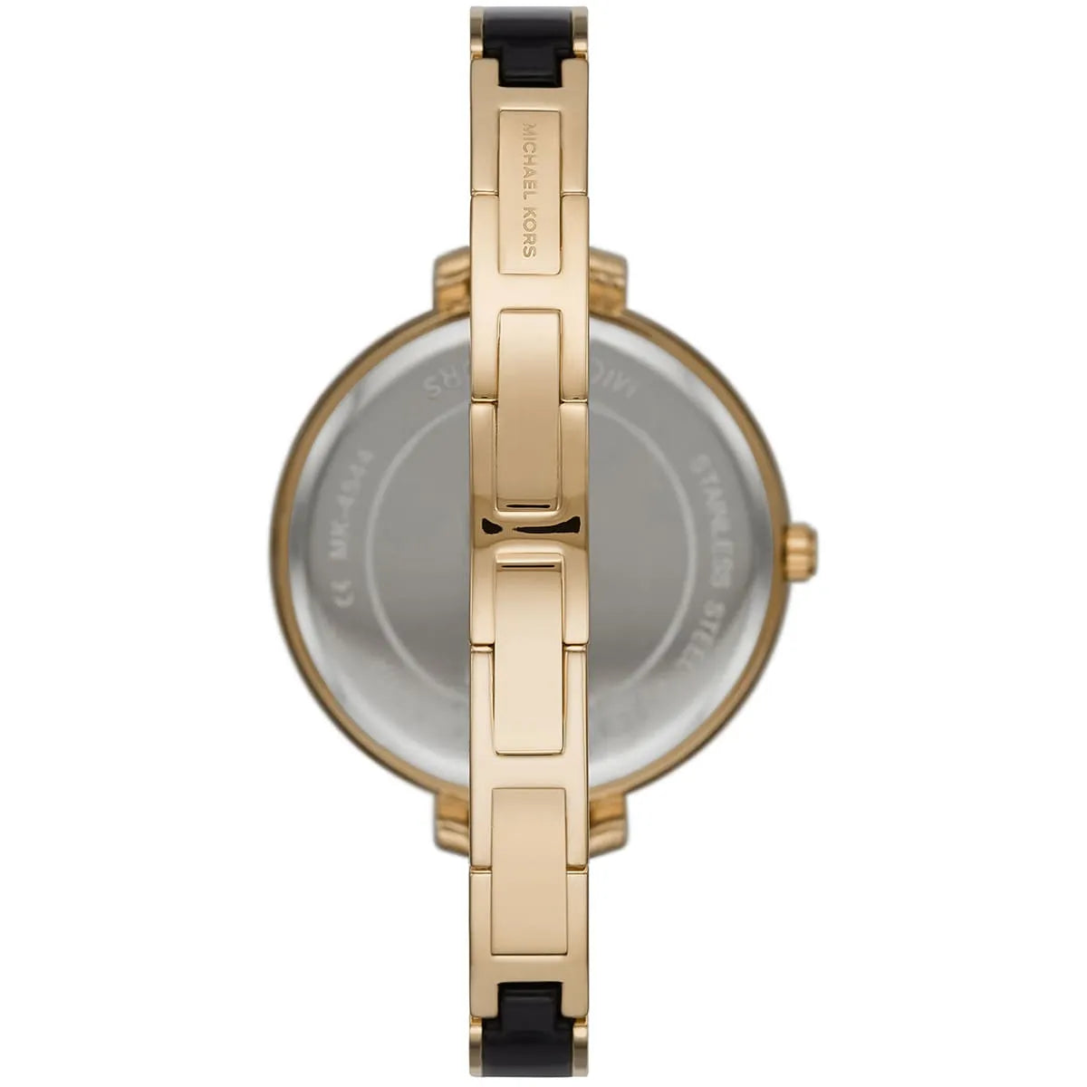 Michael Kors Jaryn Gold with Pavé Dial Two-tone Slim Bangle Women's Watch - MK4544