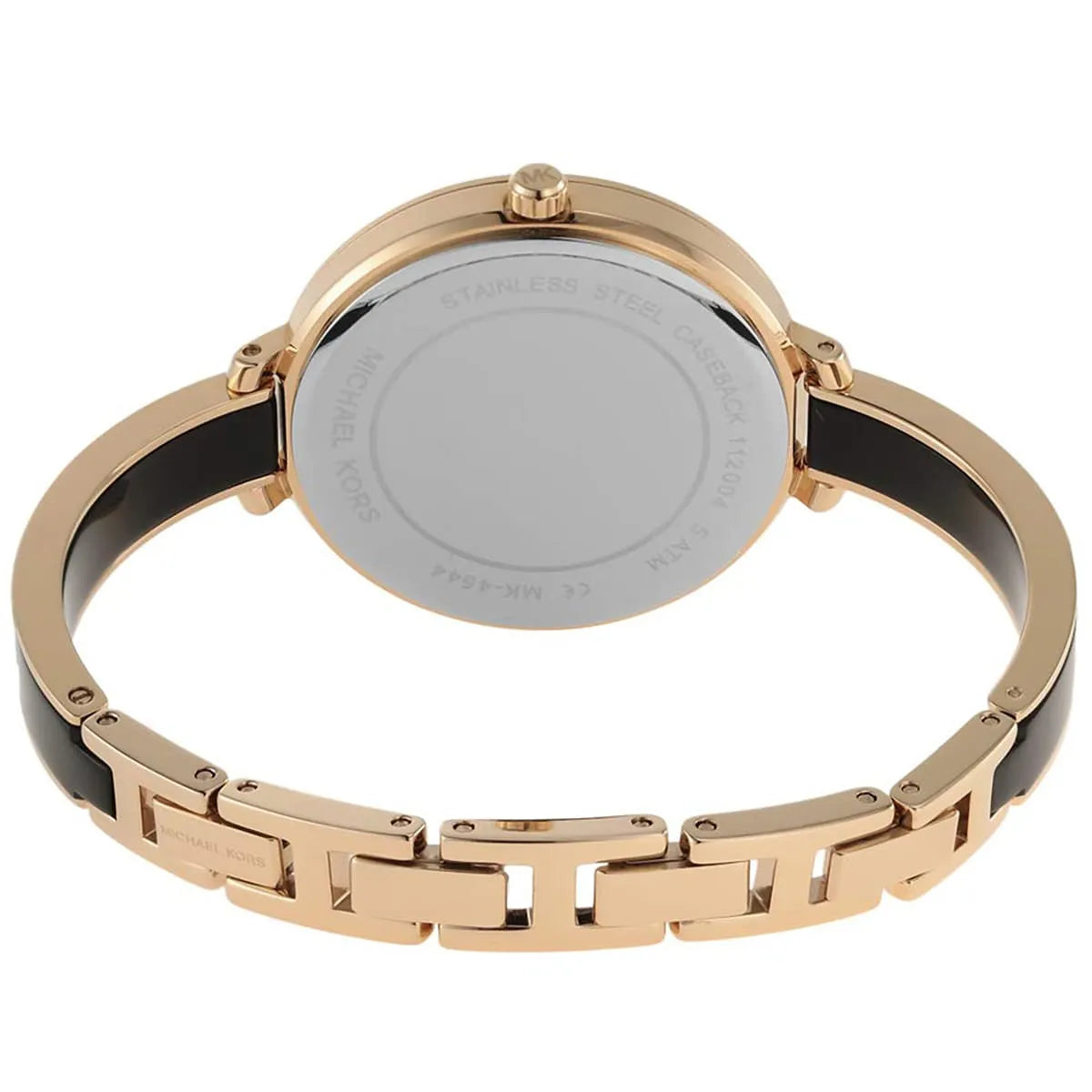Michael Kors Jaryn Gold with Pavé Dial Two-tone Slim Bangle Women's Watch - MK4544