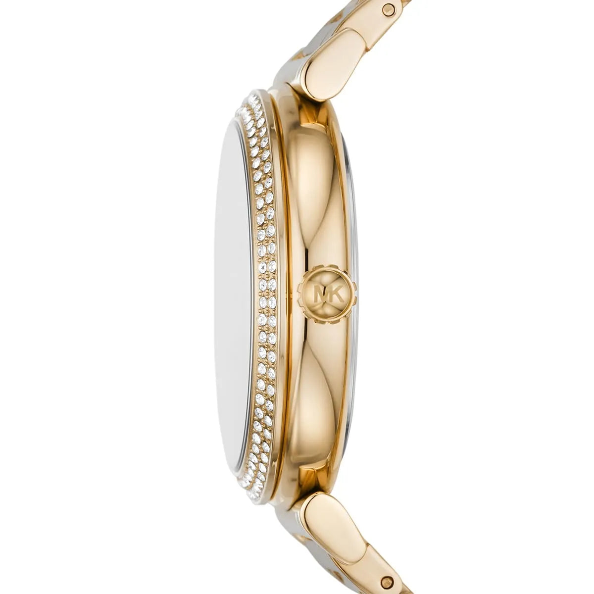 Michael Kors Abbey Pave Gold-Tone Women's Watch - MK4615