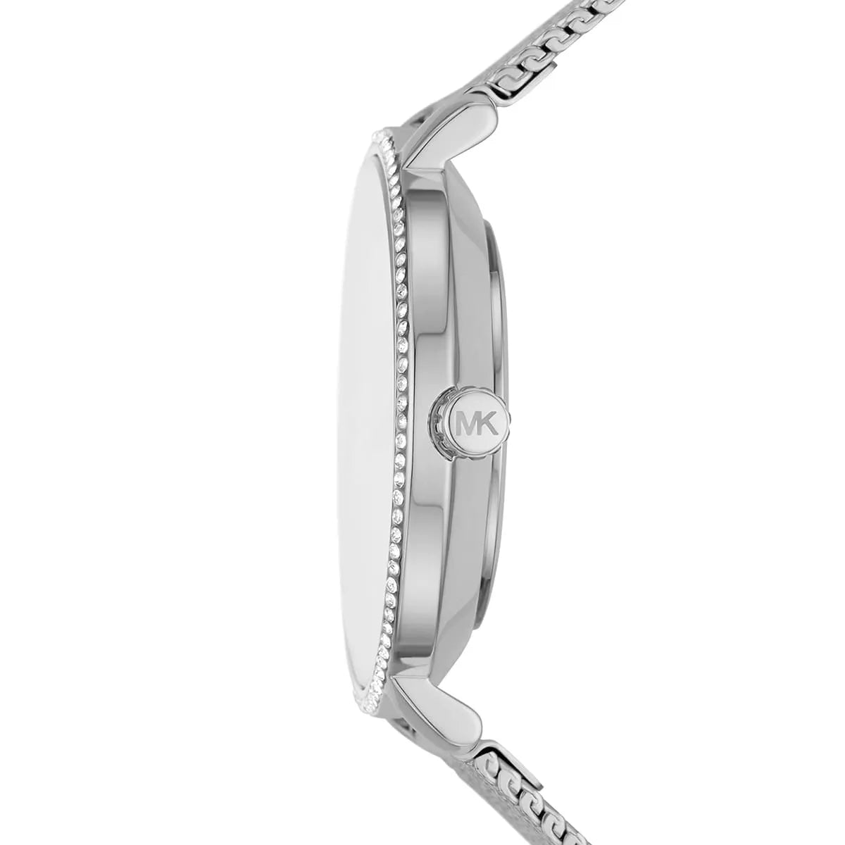 Michael Kors Mini Pyper Pavé Silver-Tone Women's Watch - MK4618