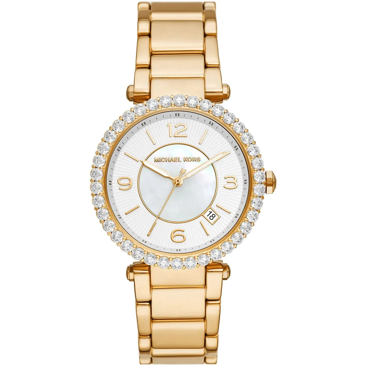Michael Kors Parker Lux Rose Gold-Tone Women's Watch - MK4693