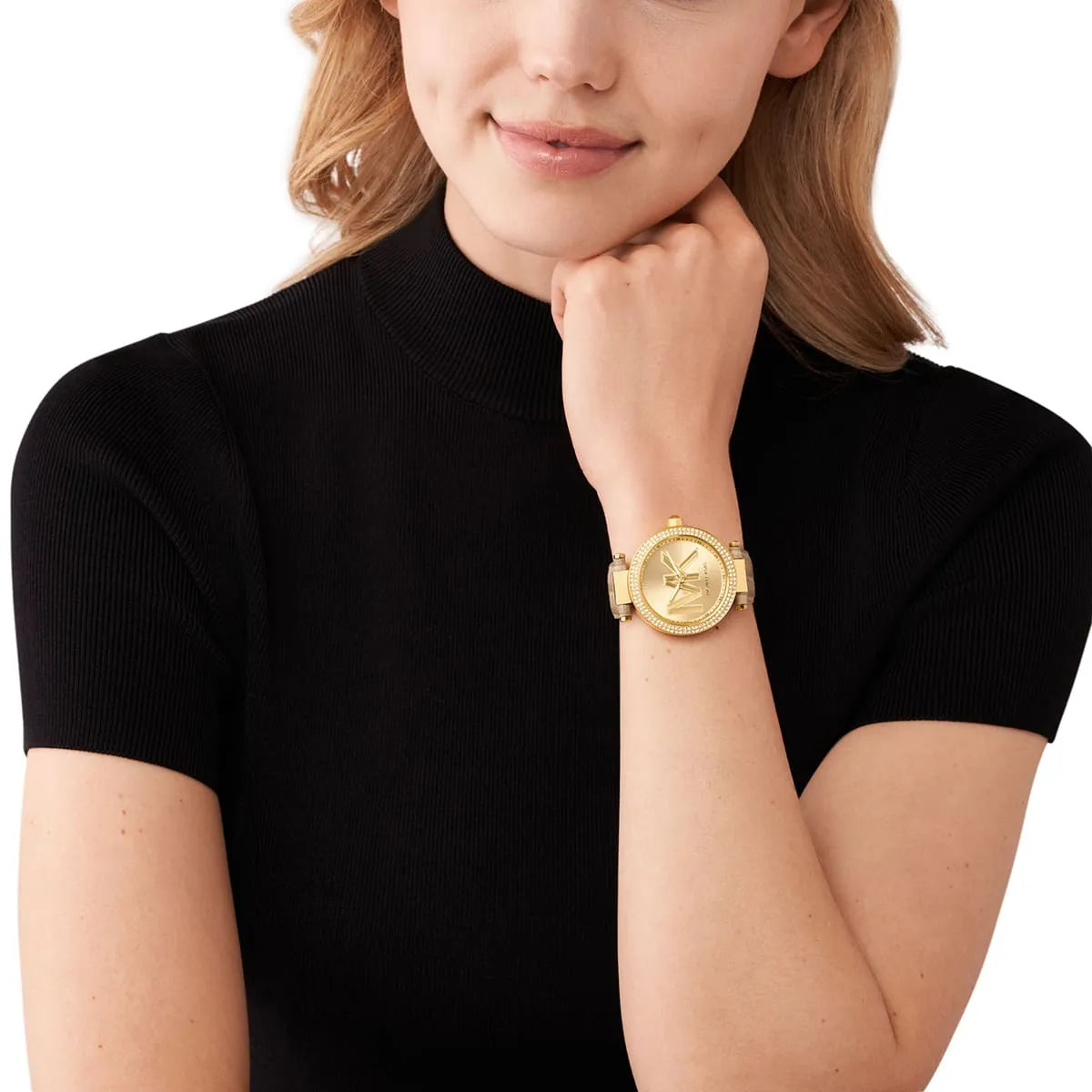 Michael Kors Parker Gold-Tone Women's Watch - MK4725