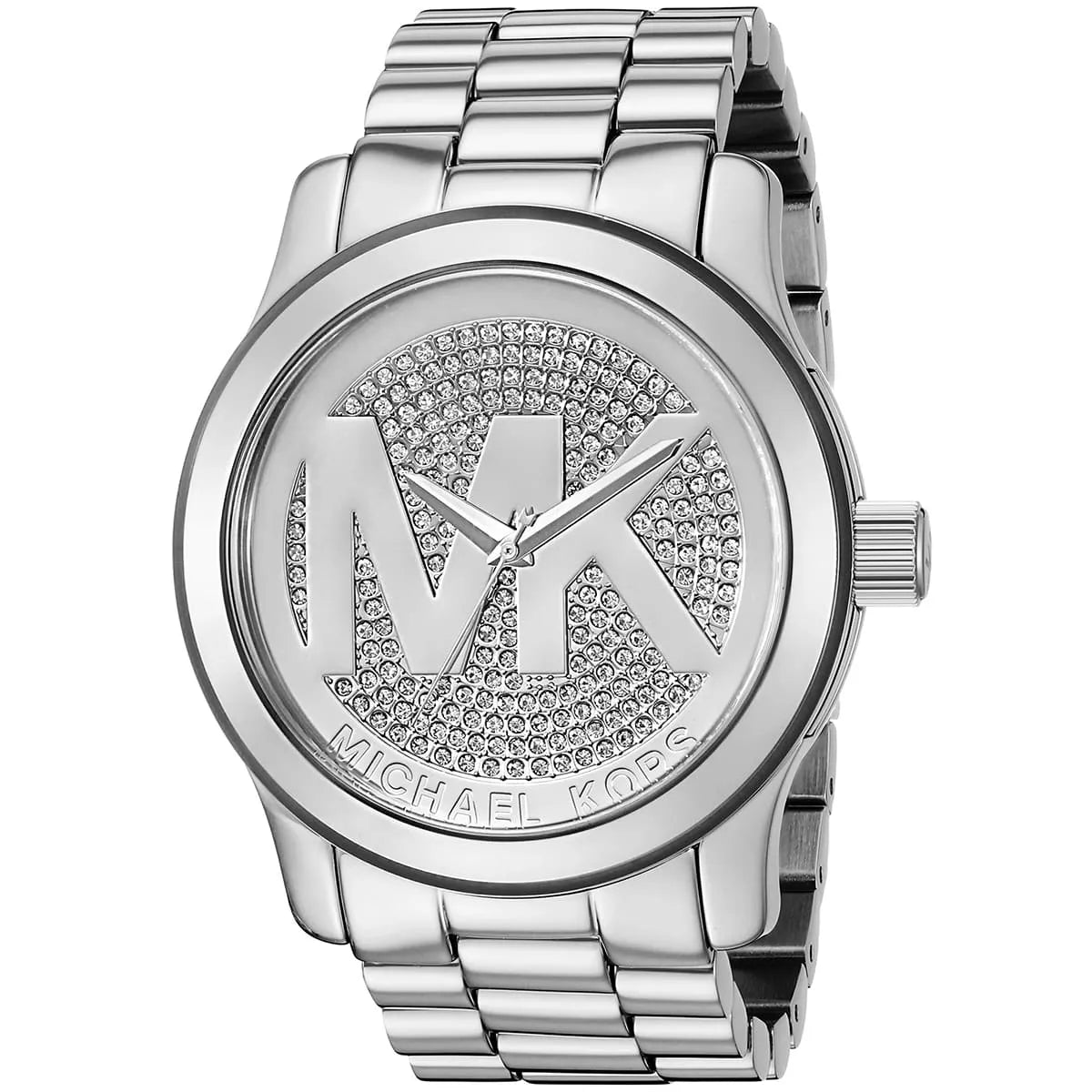 Michael Kors Runway Crystal Pave Silver-Tone Women's Watch - MK5544