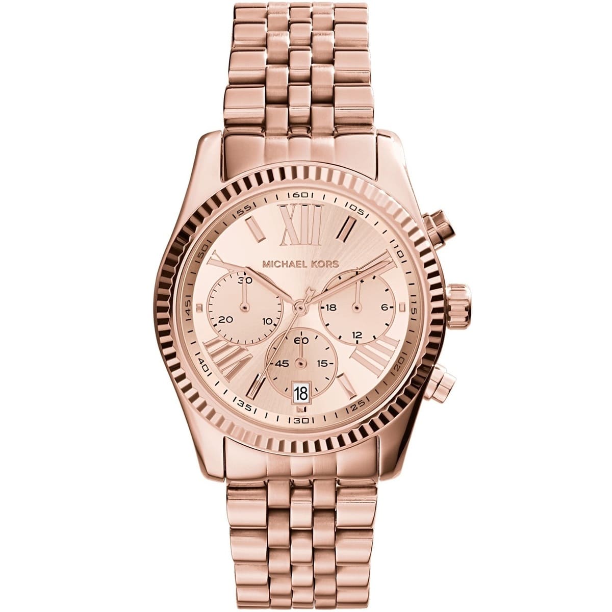Michael Kors Lexington Chronograph Rose Gold Women's Watch - MK5569