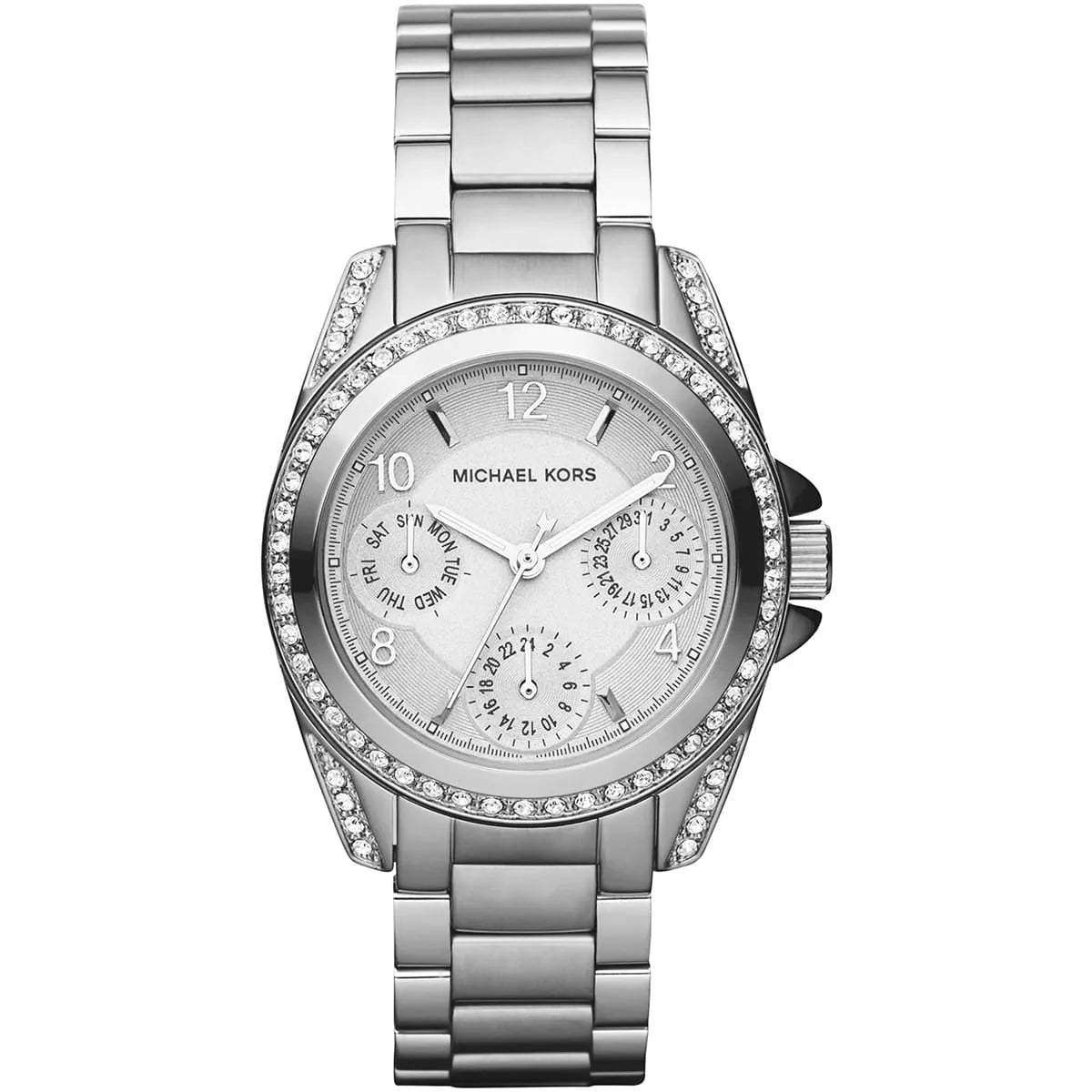 Michael Kors Blair Multi-Function Glitz Silver-Tone Women's Watch - MK5612