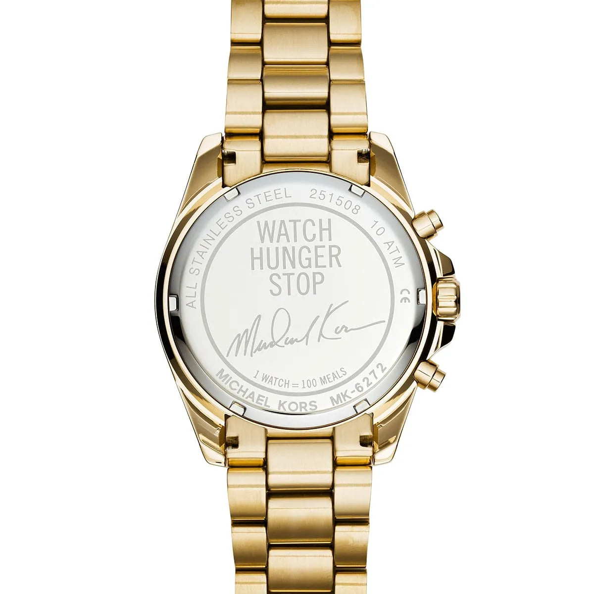 Michael Kors Oversized Bradshaw Gold-Tone Women's Watch - MK6272