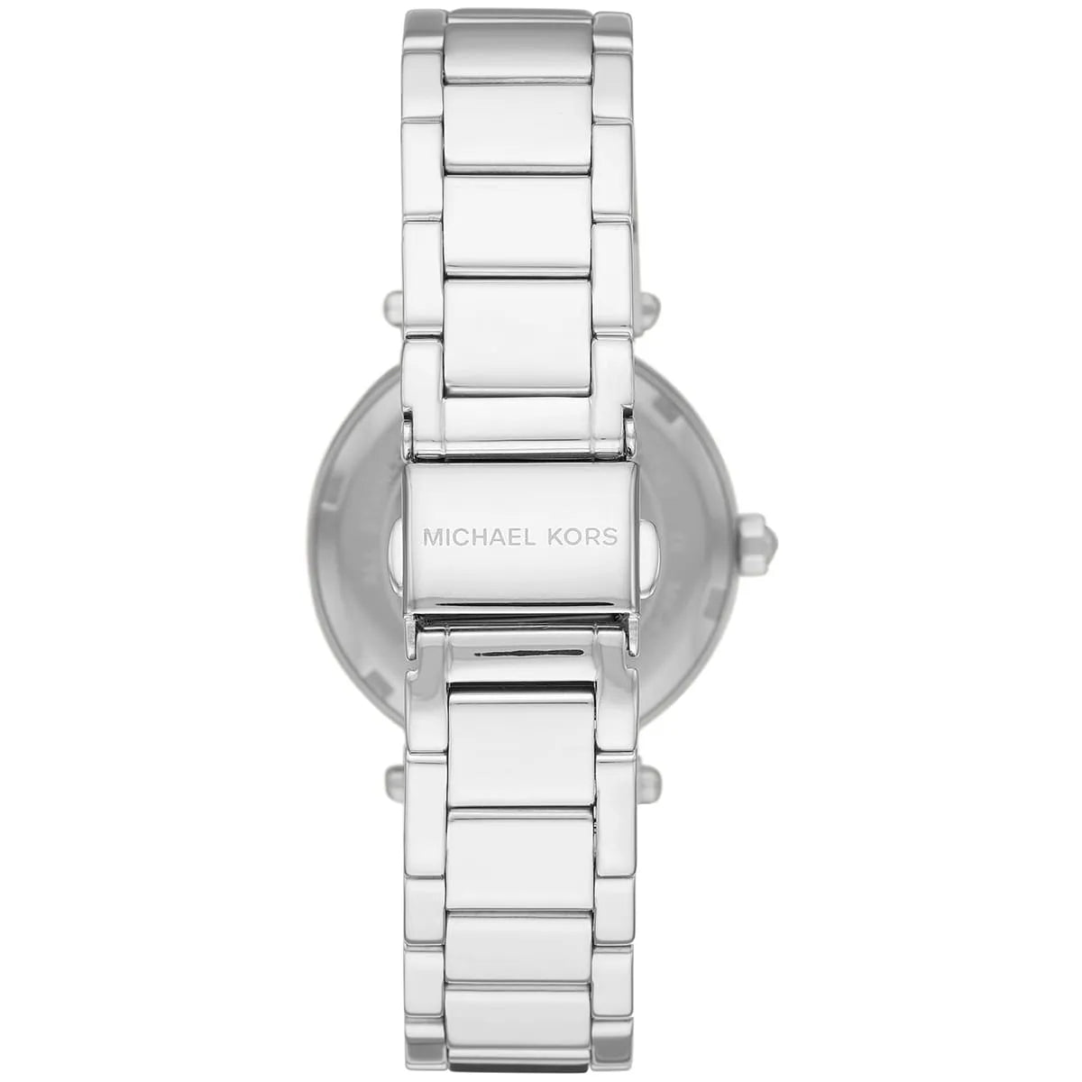 Michael Kors Parker Mini Multifunction White Dial Silver Women's Watch - MK6350