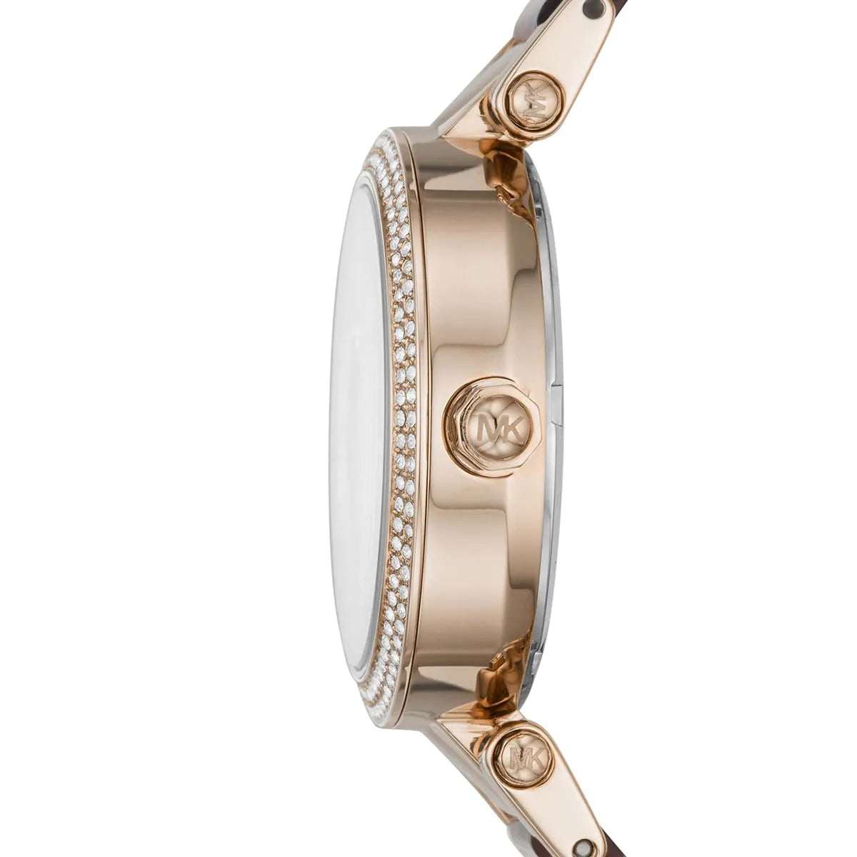 Michael Kors Parker Rose Gold-Tone and Acetate Women's Watch - MK6834