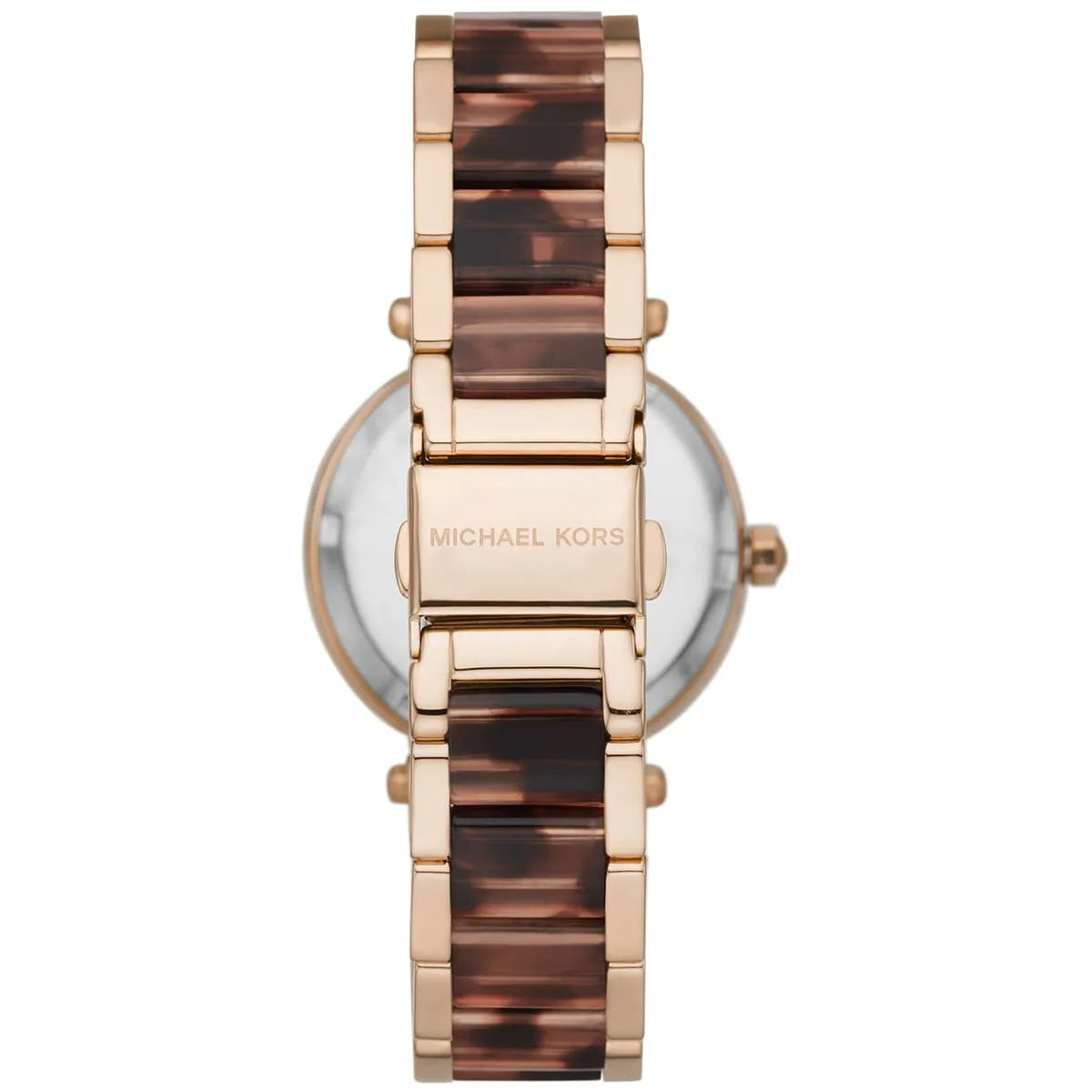 Michael Kors Parker Rose Gold-Tone and Acetate Women's Watch - MK6834
