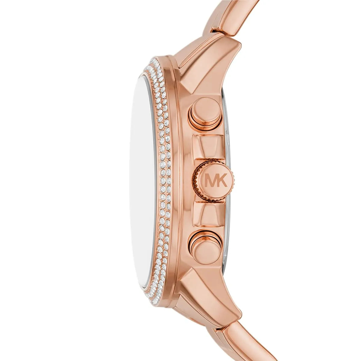 Michael Kors Oversized Bryn Pavé Rose Gold-Tone Brynn Women's Watch - MK7200