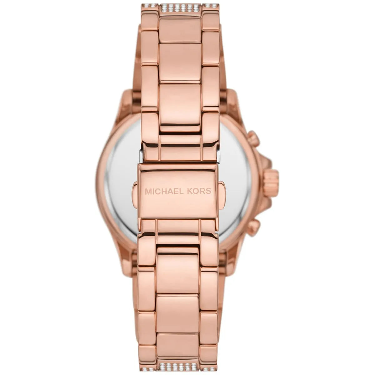 Michael Kors Everest Chronograph Rose Gold-Tone Crystal Women's Watch - MK7235