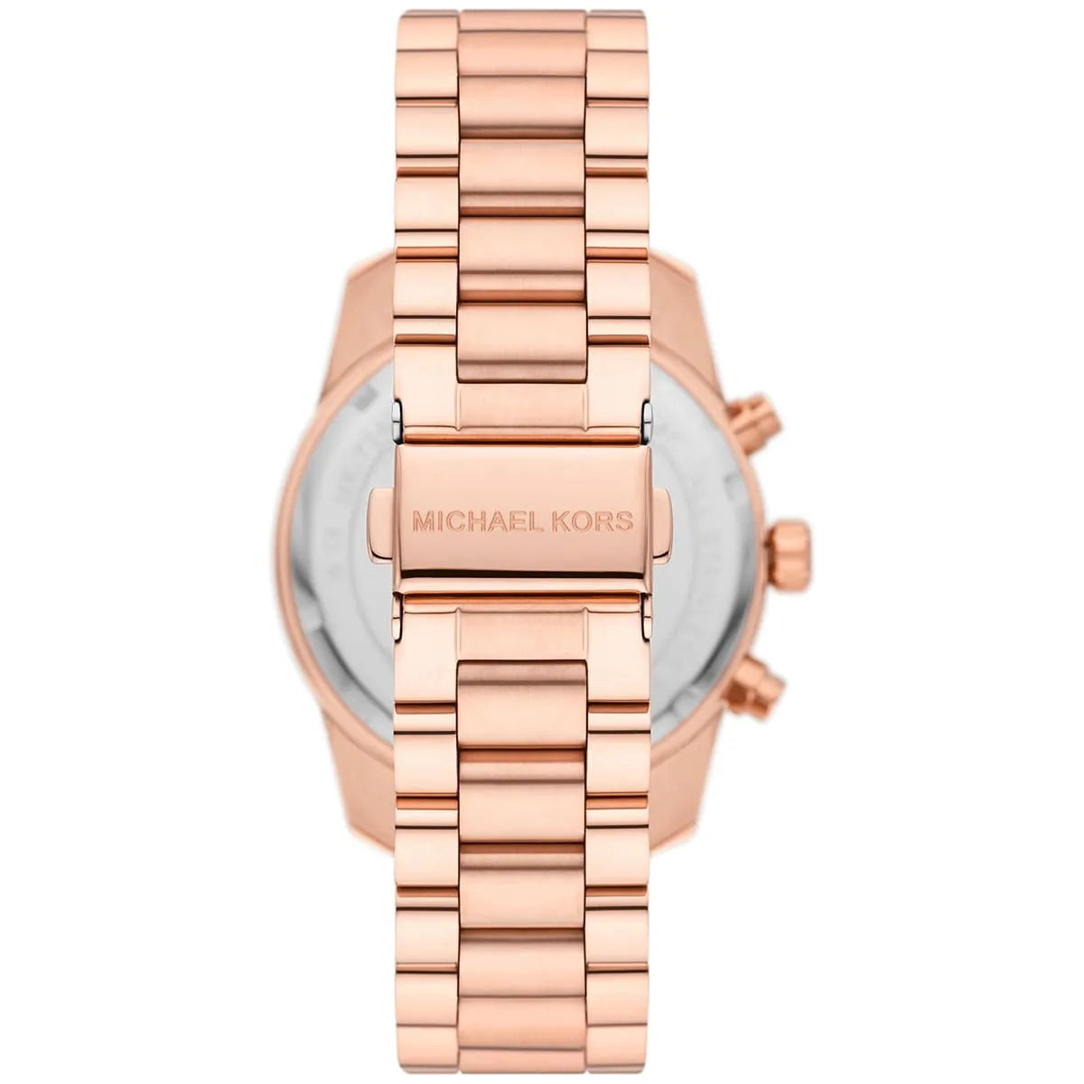 Michael Kors Lexington Chronograph Pink MOP Dial Rose-gold Women's Watch - MK7242