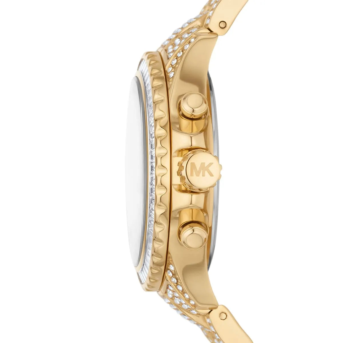 Michael Kors Everest Pavé Gold-Tone and Crystal Women's Watch - MK7254