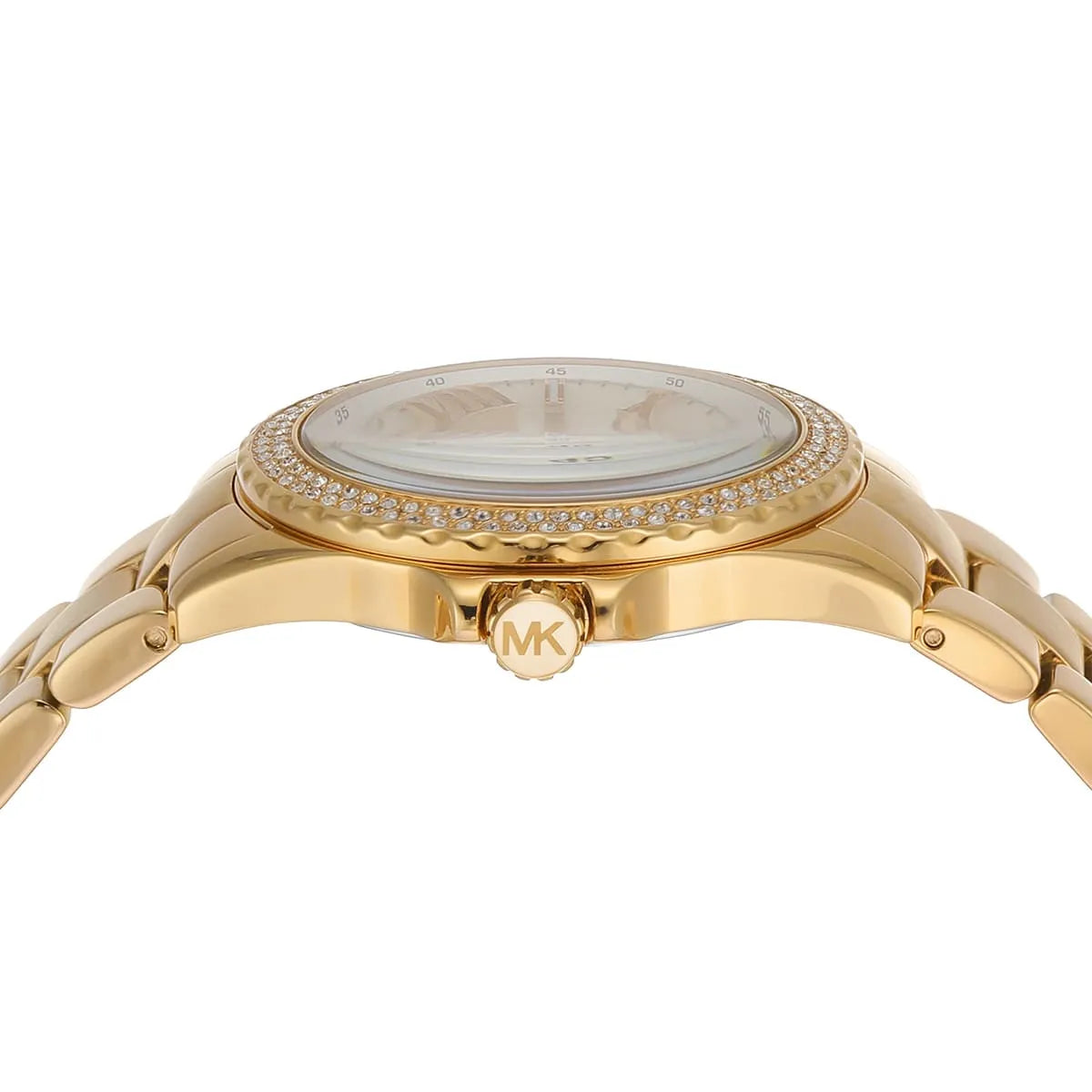 Michael Kors Mini Everest Pavé Gold-Tone Women's Watch - MK7363