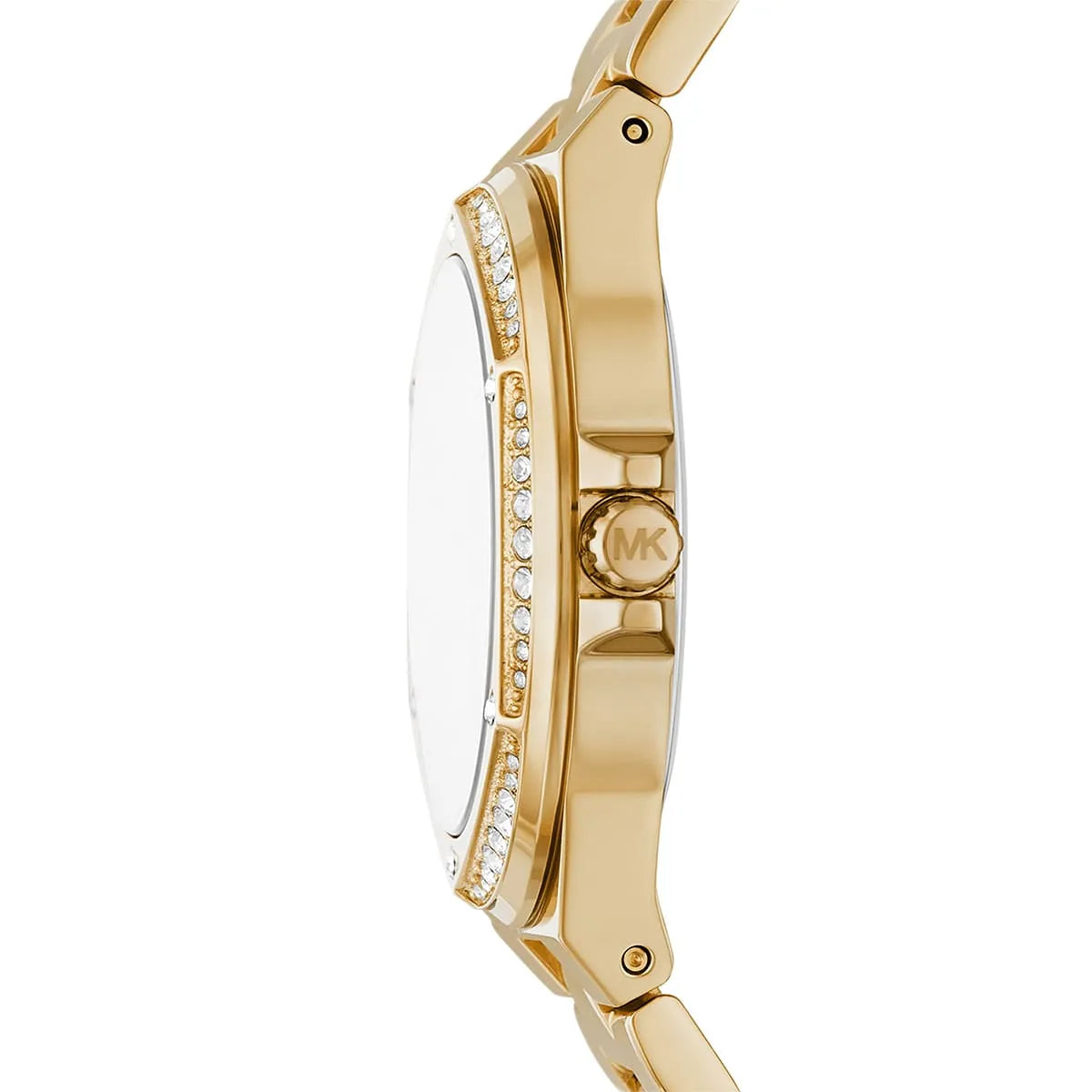 Michael Kors Lennox Pavé Gold Tone Women's Watch -  MK7404