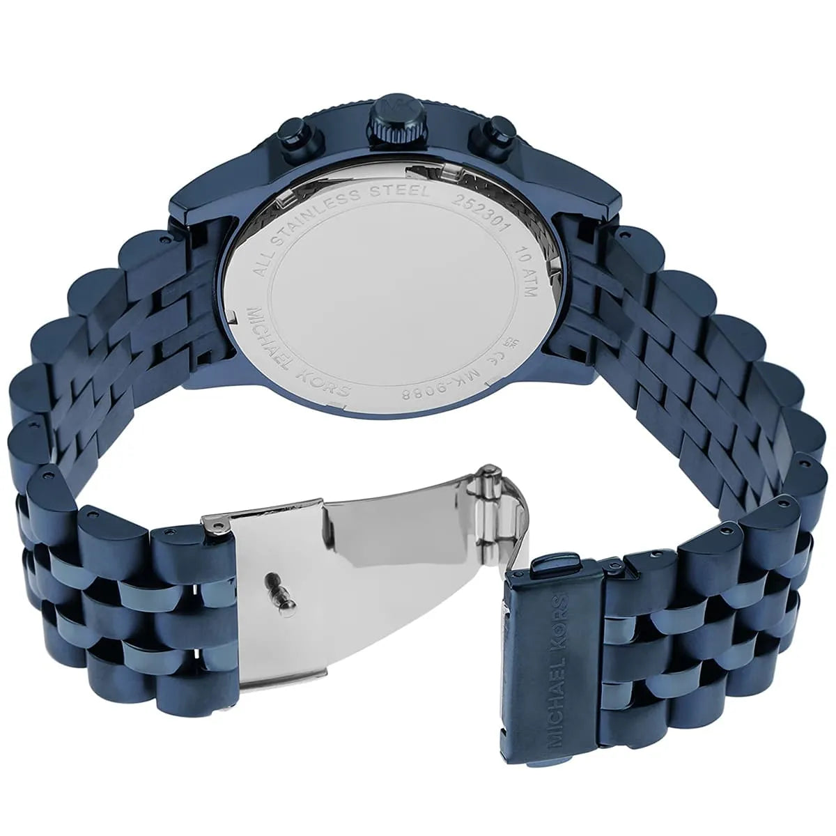 Michael Kors Oversized Hutton Navy-Tone Men's Watch - MK9088