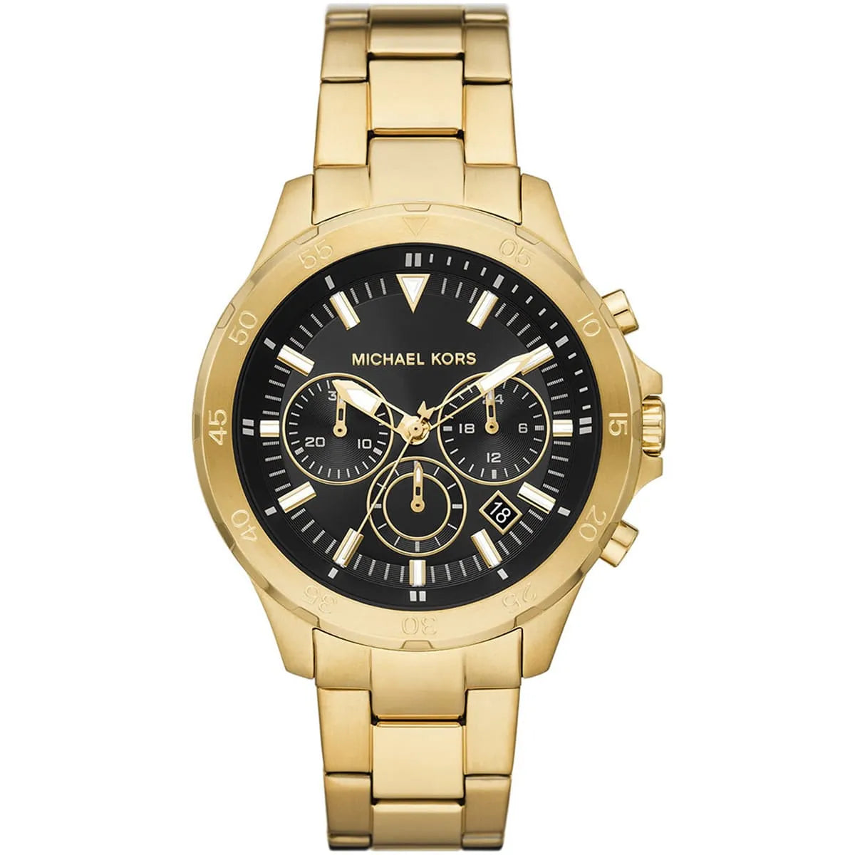Michael Kors Greyson Chronograph Gold-Tone Men's Watch - MK9108