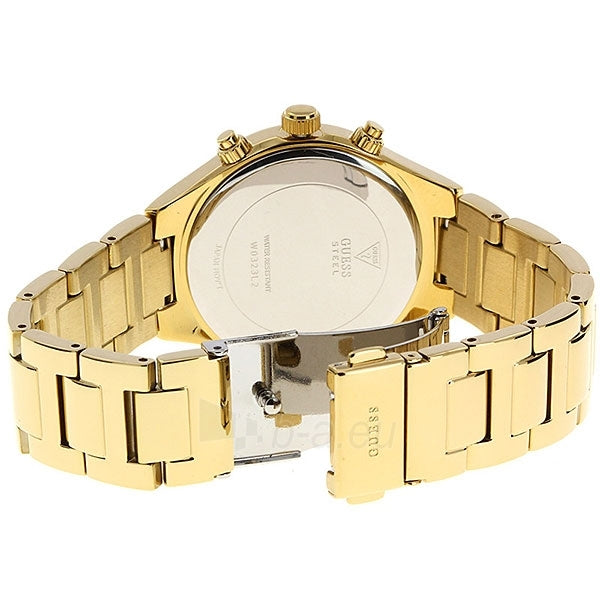 Guess Riviera Champagne Dial All Gold Ladies Watch W0323L2