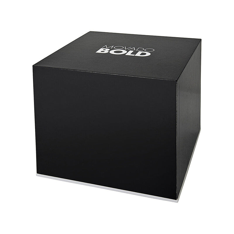 Movado Bold Champagne Dial Yellow Gold Ion-pated Ladies Watch #3600085 - The Watches Men & Co #4