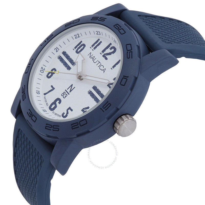 Nautica Ayia Triada Quartz White Dial Men's Watch NAPATS301 - The Watches Men & Co #2