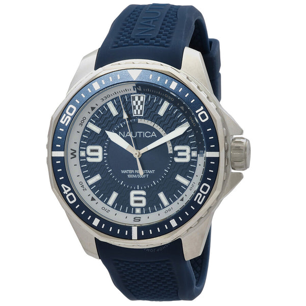 Nautica Koh May Bay Quartz Blue Dial Men's Watch NAPKMF304 - The Watches Men & Co