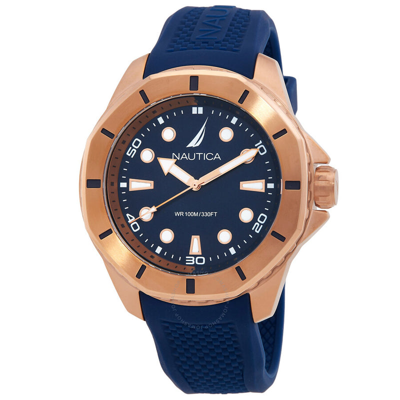 Nautica Koh May Bay Quartz Blue Dial Men's Watch NAPKMS306 - The Watches Men & Co