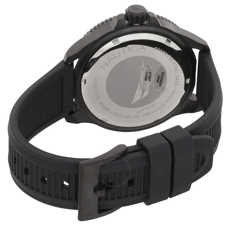Nautica Nct Windros Multifunction Quartz Black Dial Men's Watch NAPWRS402 - The Watches Men & Co #3
