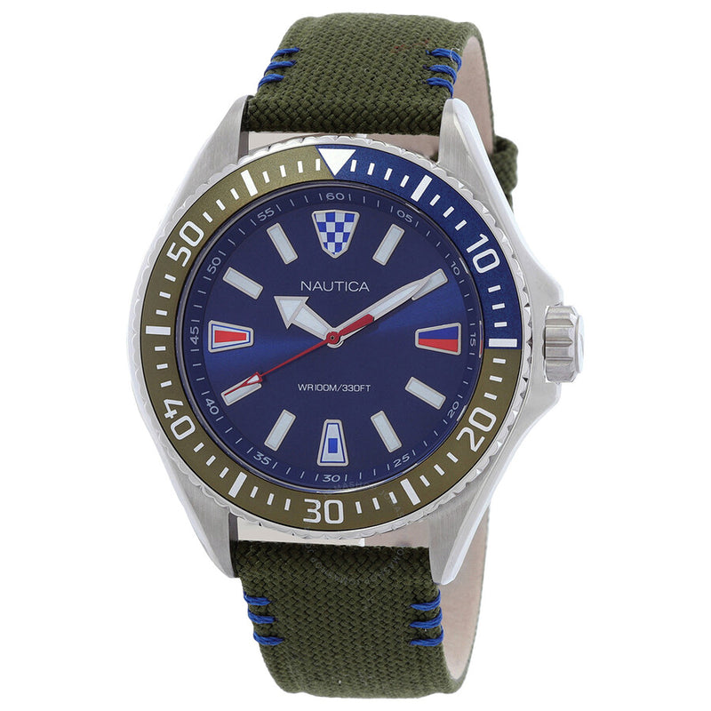 Nautica Quartz Blue Dial Men's Watch NAPCPS013 - The Watches Men & Co